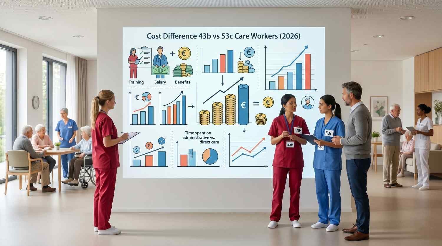 Cost Difference 43b vs 53c Care Workers Explained (2026)